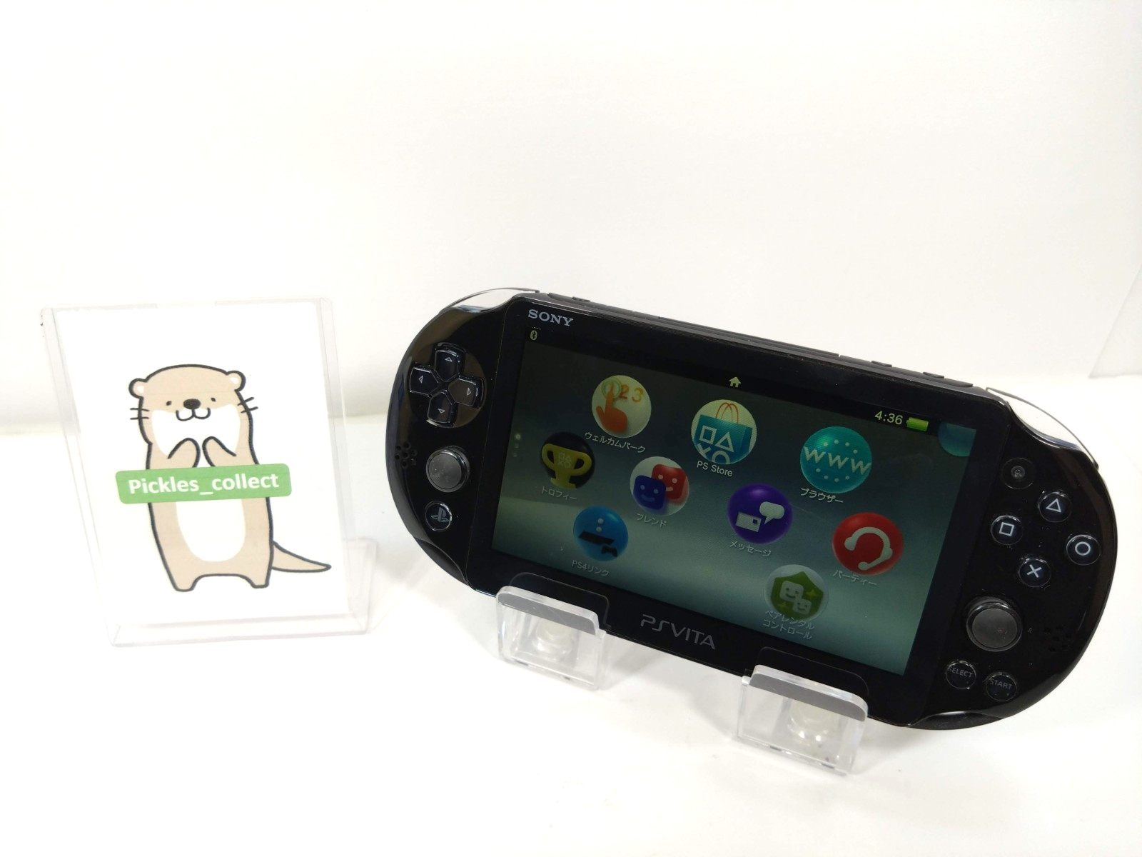 PS Vita Black PCH 2000 ZA11 Console only Wi-Fi PSV Tested Sony 0528G