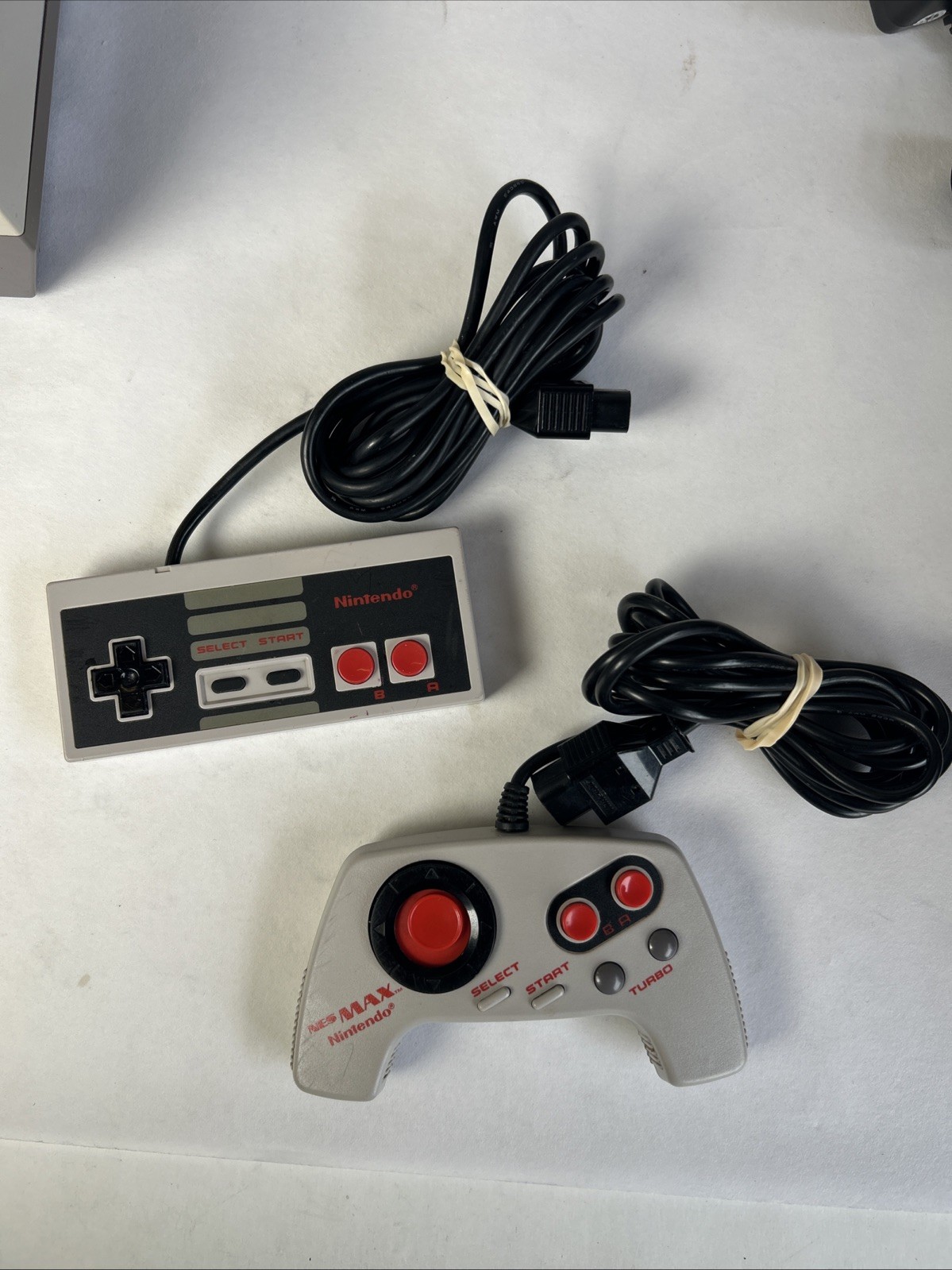 NES Nintendo Entertainment System NES-001 Complete Console Bundle Working W Game
