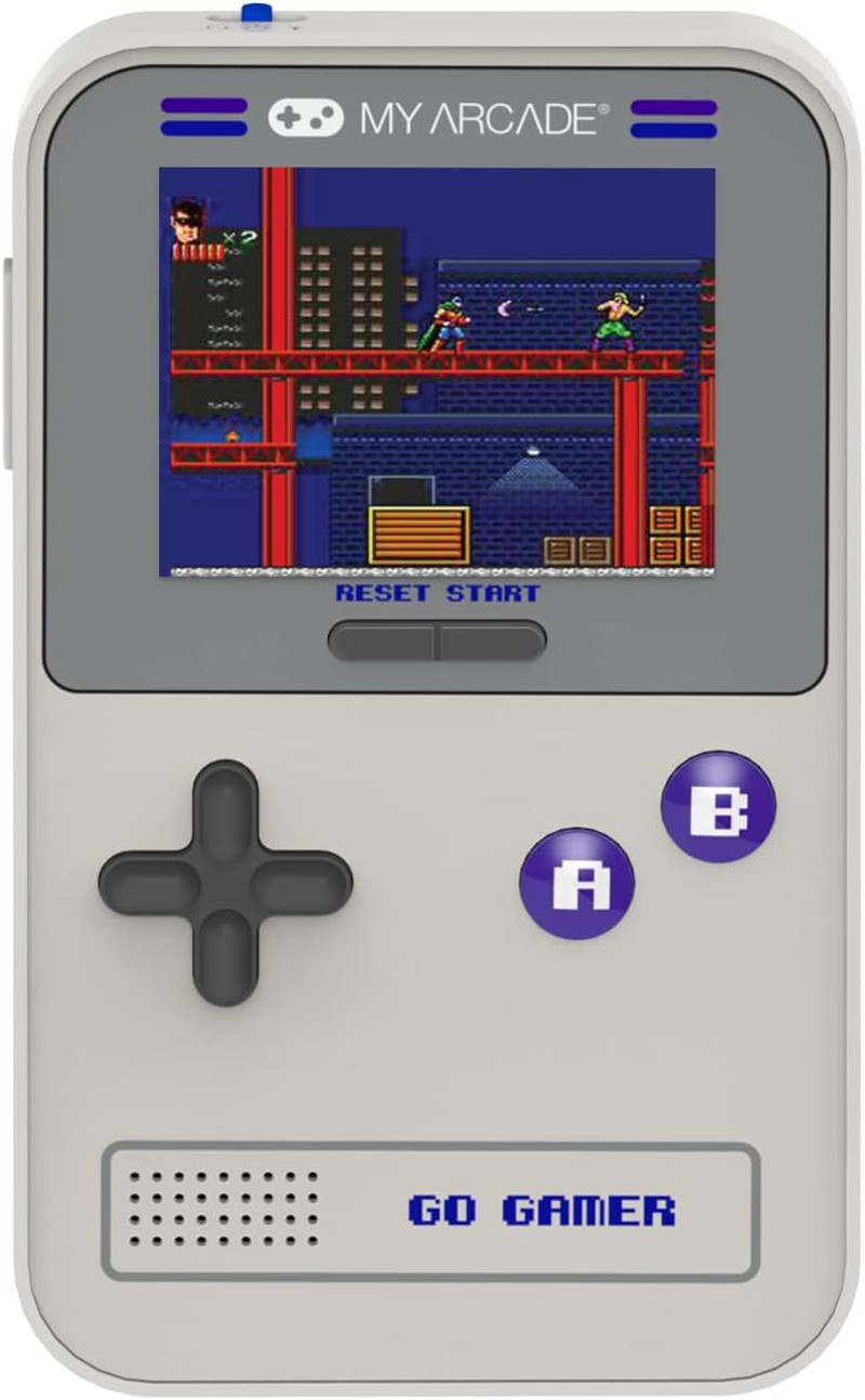 Go Gamer Classic-Purple: Preloaded Game Console with 300 Games