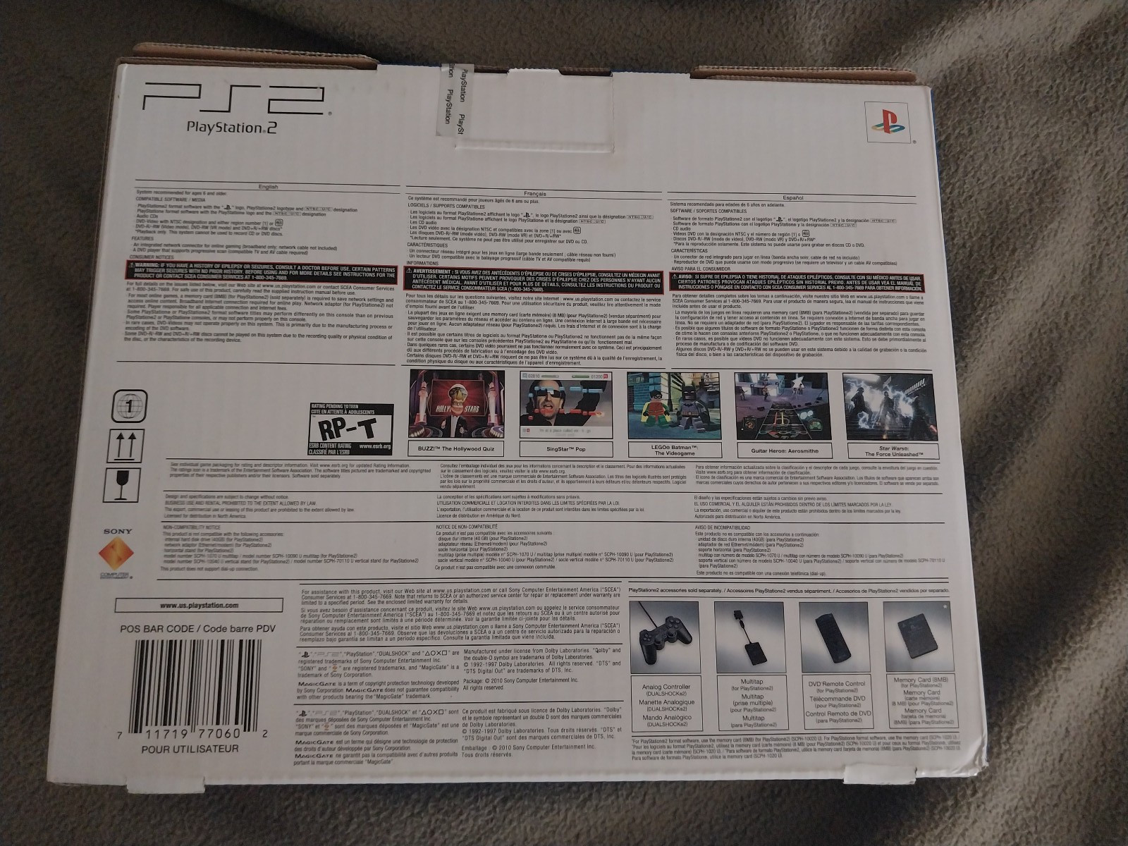 *RARE* BRAND NEW SEALED Sony PlayStation 2 Slim Charcoal Black SCPH-90001