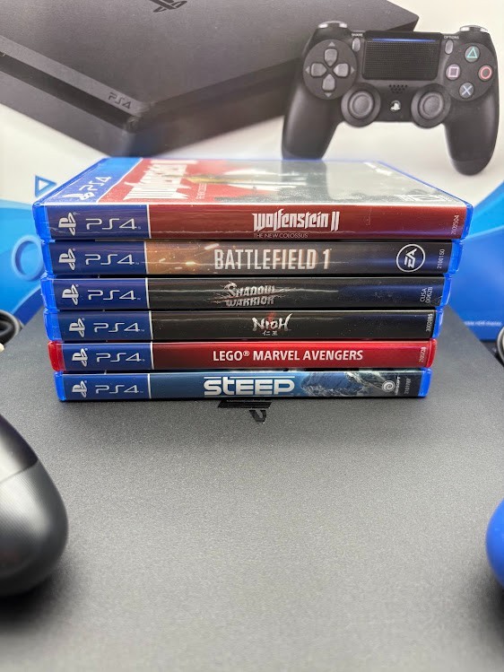 Sony PlayStation 4 Pro 1TB PS4 Pro Pre-Owned W/ Cables, Controllers, & Games