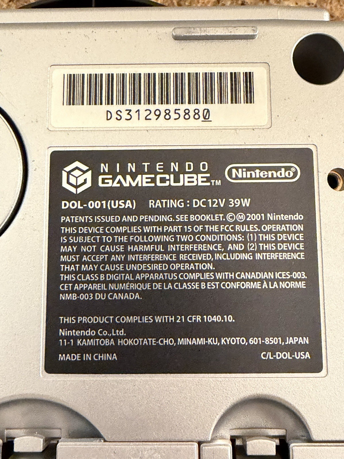 🔥 Nintendo GameCube Platinum/Silver Console Bundle, Recapped Laser‼️