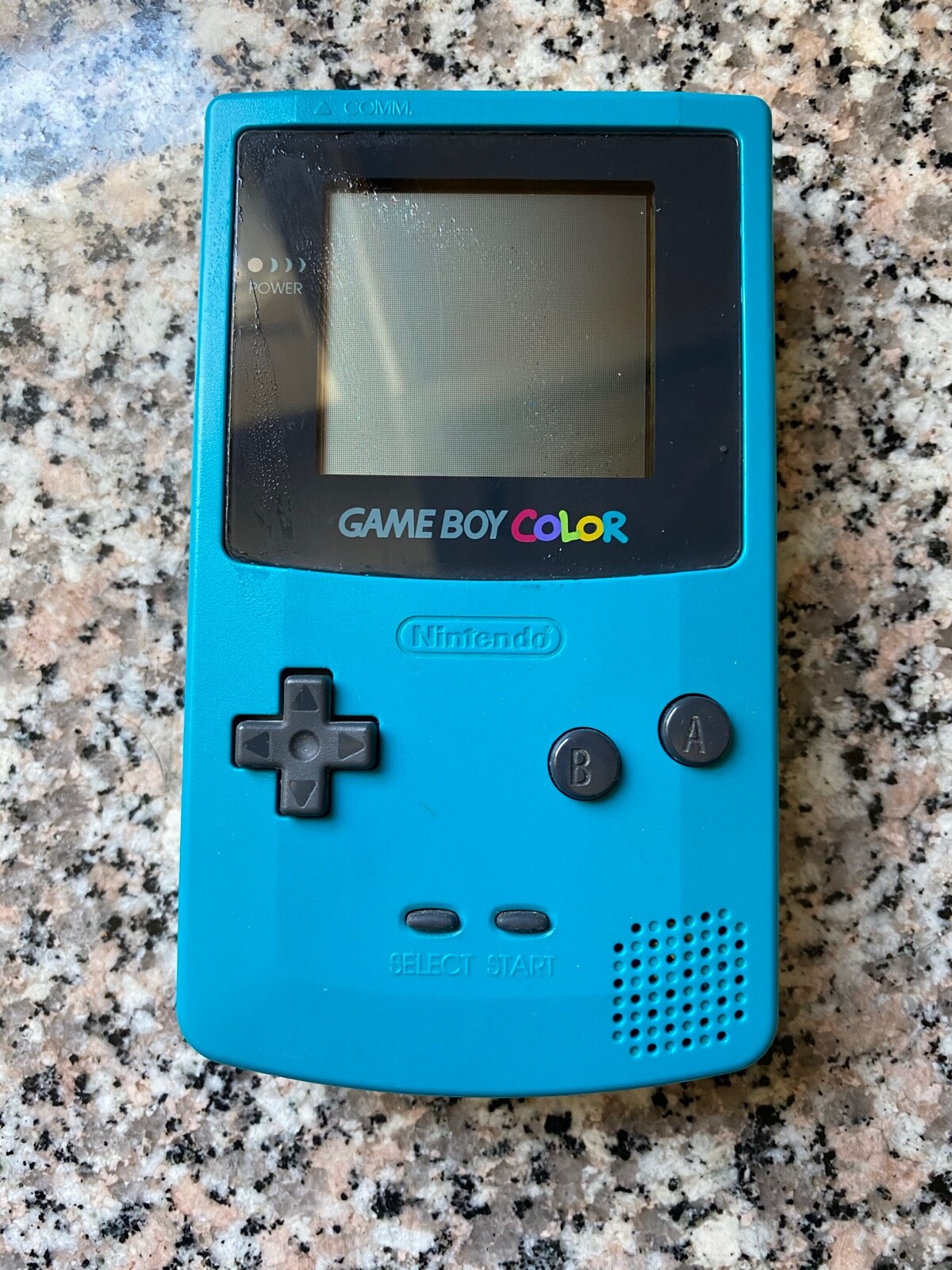 Nintendo Game Boy Color Handheld Game Console -Teal (with super Mario land game)