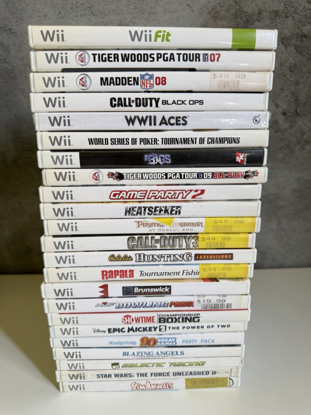 Nintendo Wii White RVL-001 Console Bundle – Tested & Working
