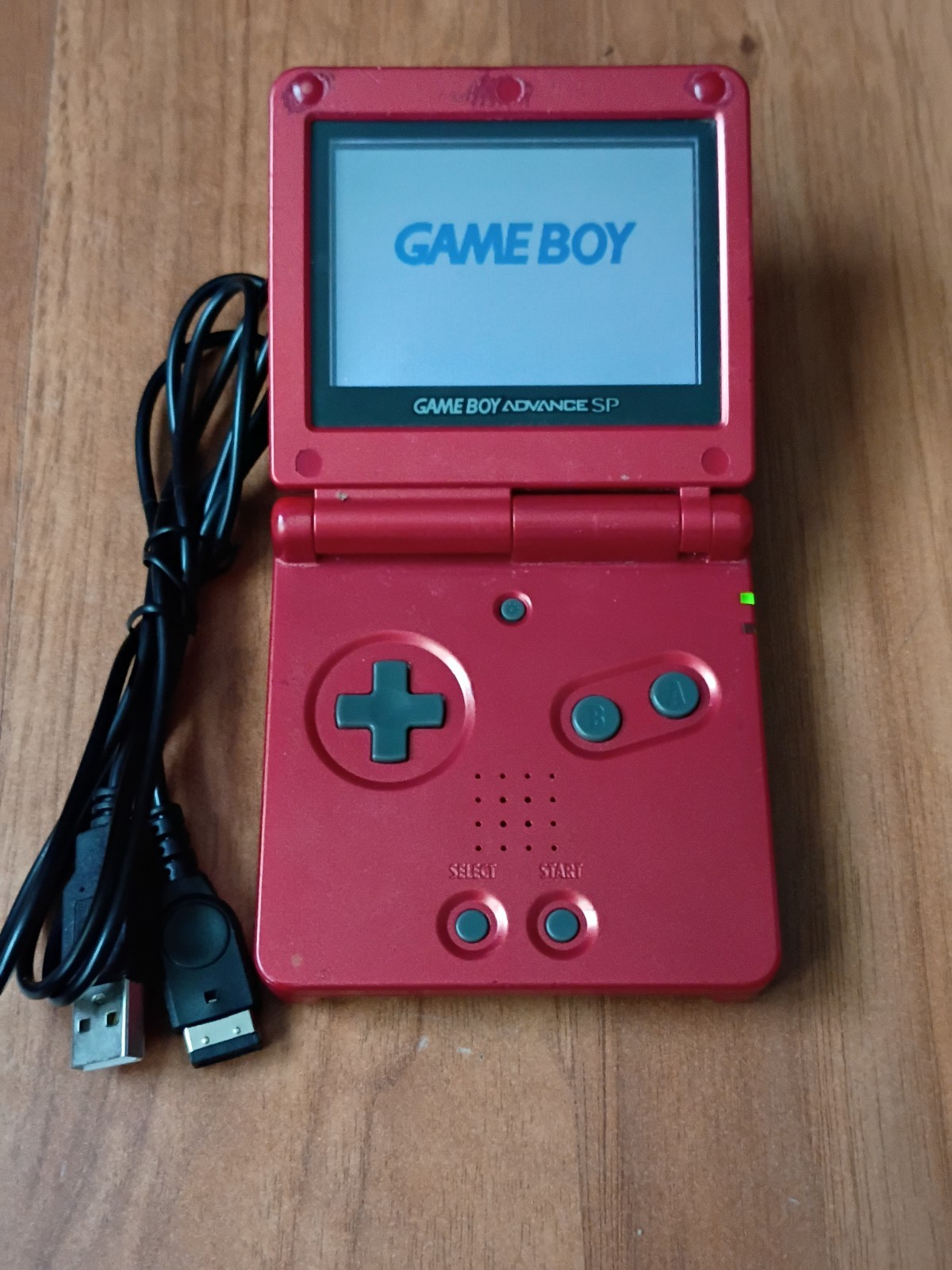 Nintendo Game Boy Advance SP Red Works