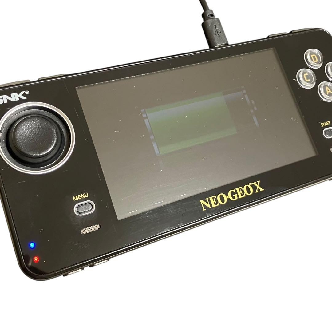 SNK NEO GEO X GOLD Console w/ Game Card Dock 62iqzdkc