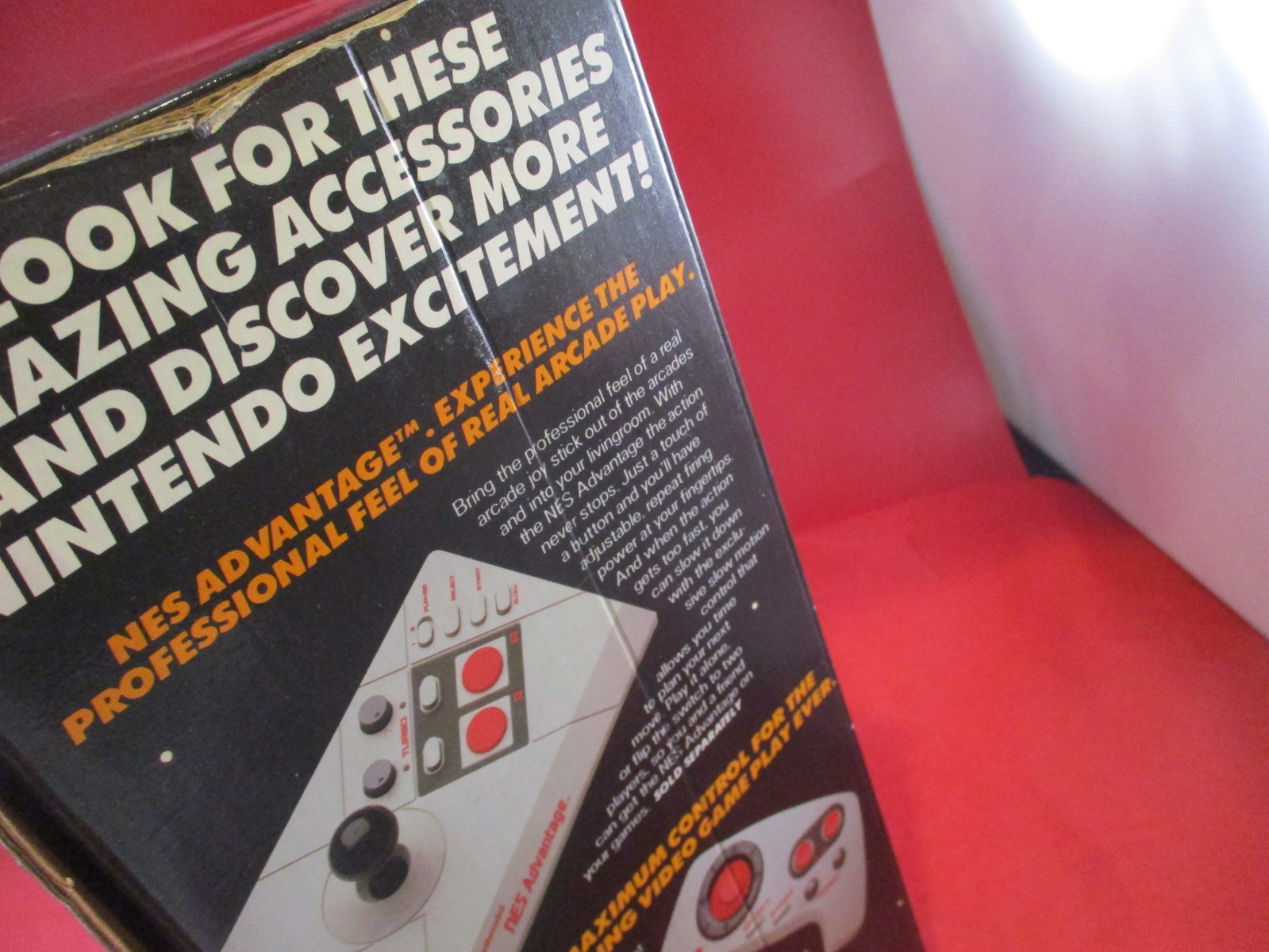 Nintendo NES Console System Action Set Box Mario/Duck Hunt Zapper Controllers