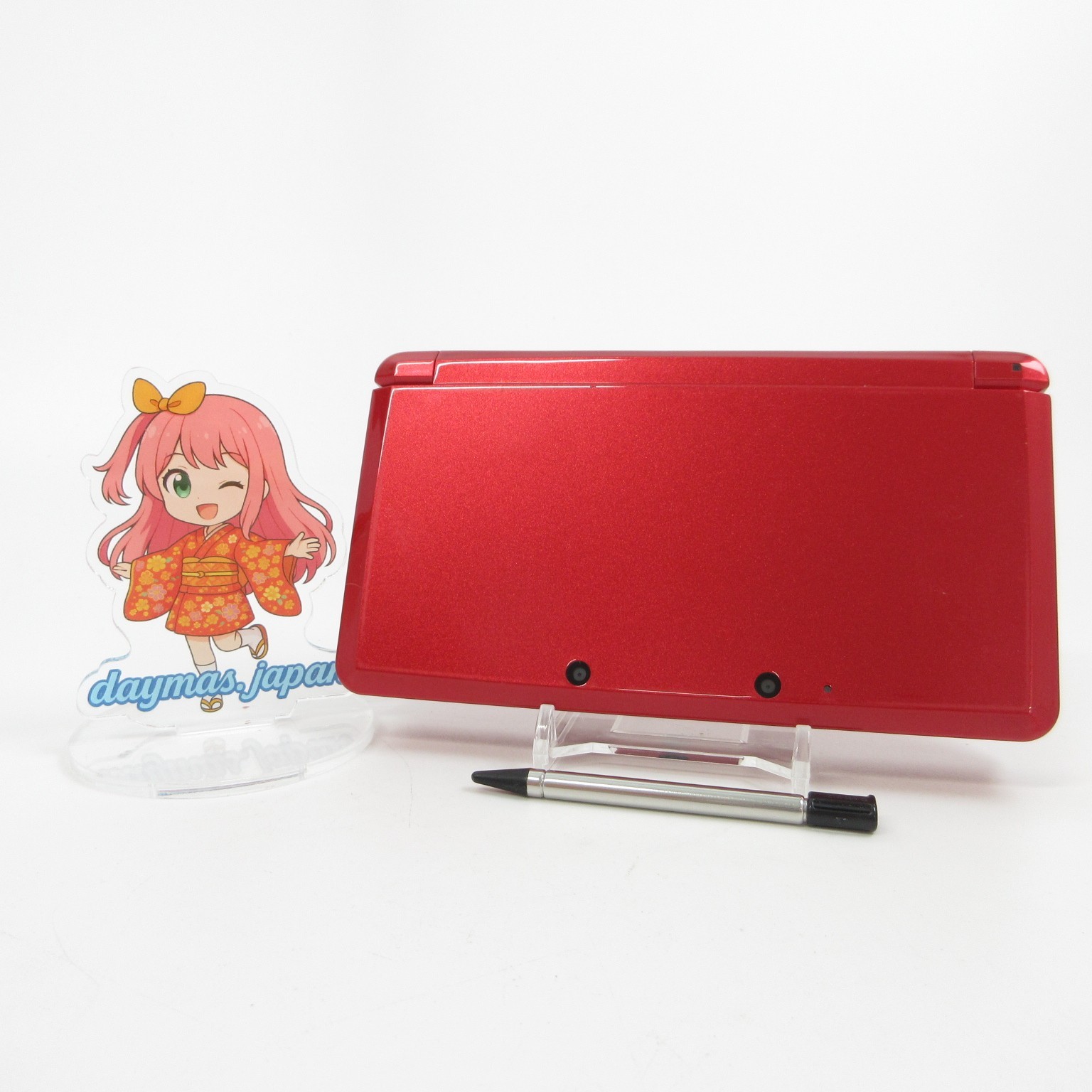 【Excellent】Nintendo 3DS Metallic Red Console ONLY Japanese Edition #TOY0514/01
