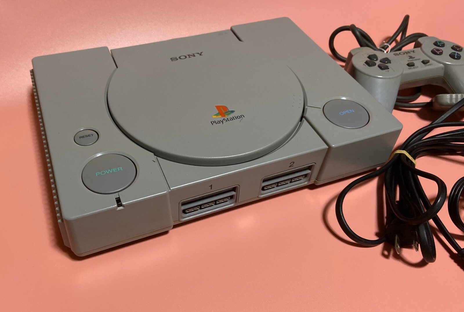 PlayStation SCPH-7500 Console system Sony Playstation 1 PS1 PS Tested Japan