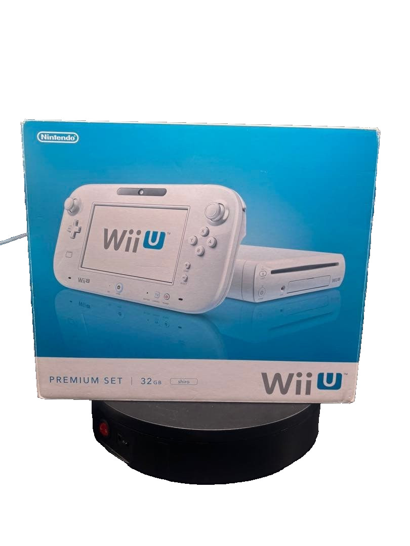 Nintendo Wii U 32GB Premium Set White Shiro Console A full set japan