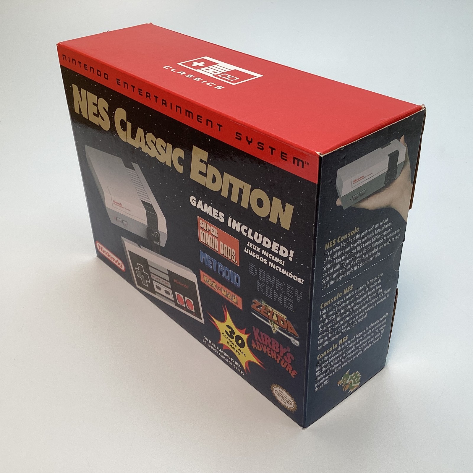 Nintendo NES Classic Edition Console CLV-001 with 30 Built-In Games – w/ Box