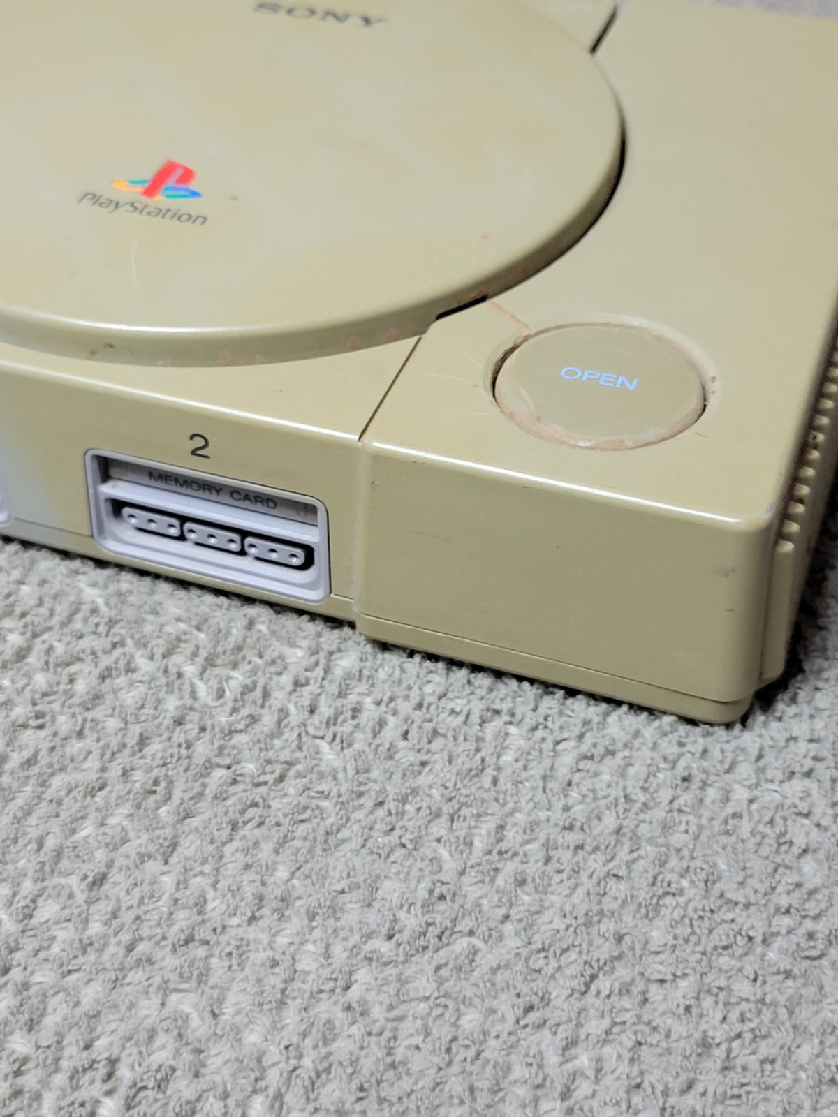 Sony PlayStation 1 PS1 Console Gaming System SCPH-9001 WORKS – READ