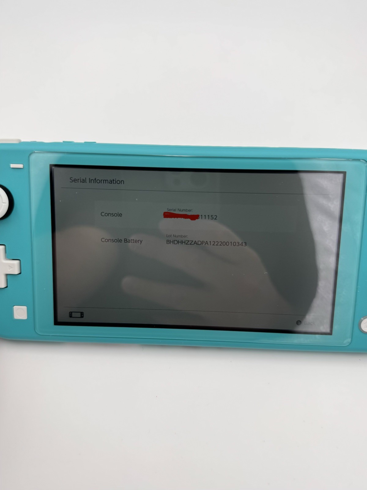 Nintendo Switch Lite Turquoise Teal 32GB Handheld Console W/Carry case