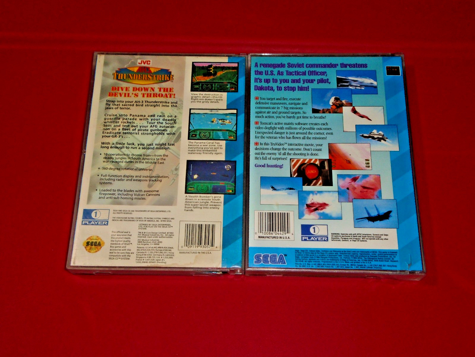 Sega CD Model 2 (MK-4102A) Genesis Model 1 (1601) 2AC 2Controllers 10Games AV RF