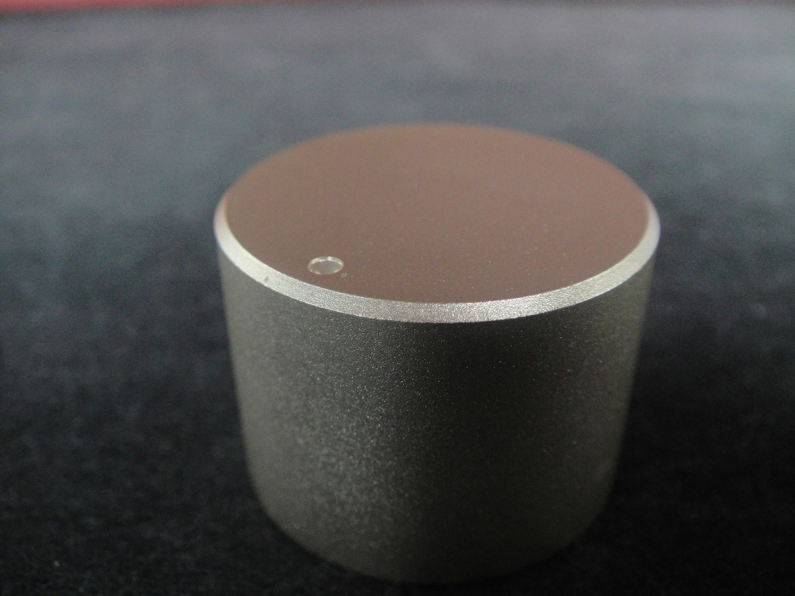 1,30 x 22mm SAND ALUMINUM SOLID TUBE AMP AUDIO KNOB GOLD COLOR