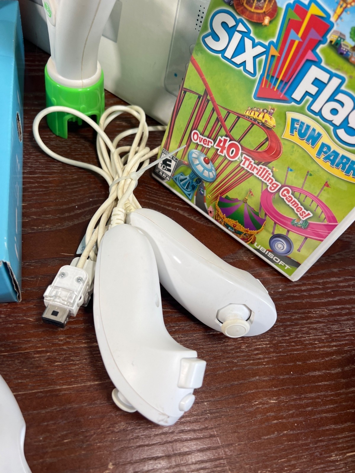Nintendo Wii Console Bundle With Accessories Games & Sports Attachments Tested