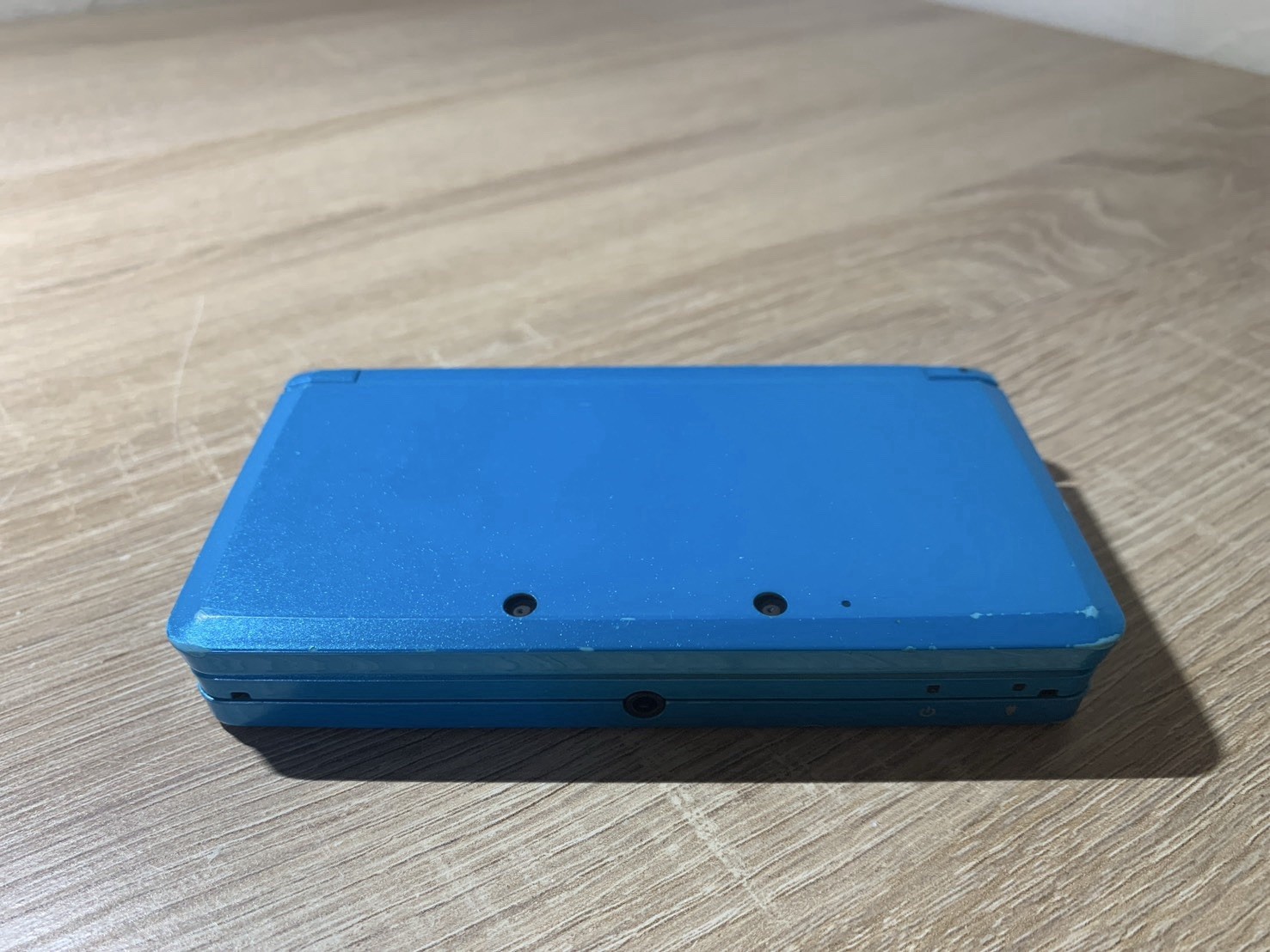 0772 Nintendo 3DS Light Blue For Parts