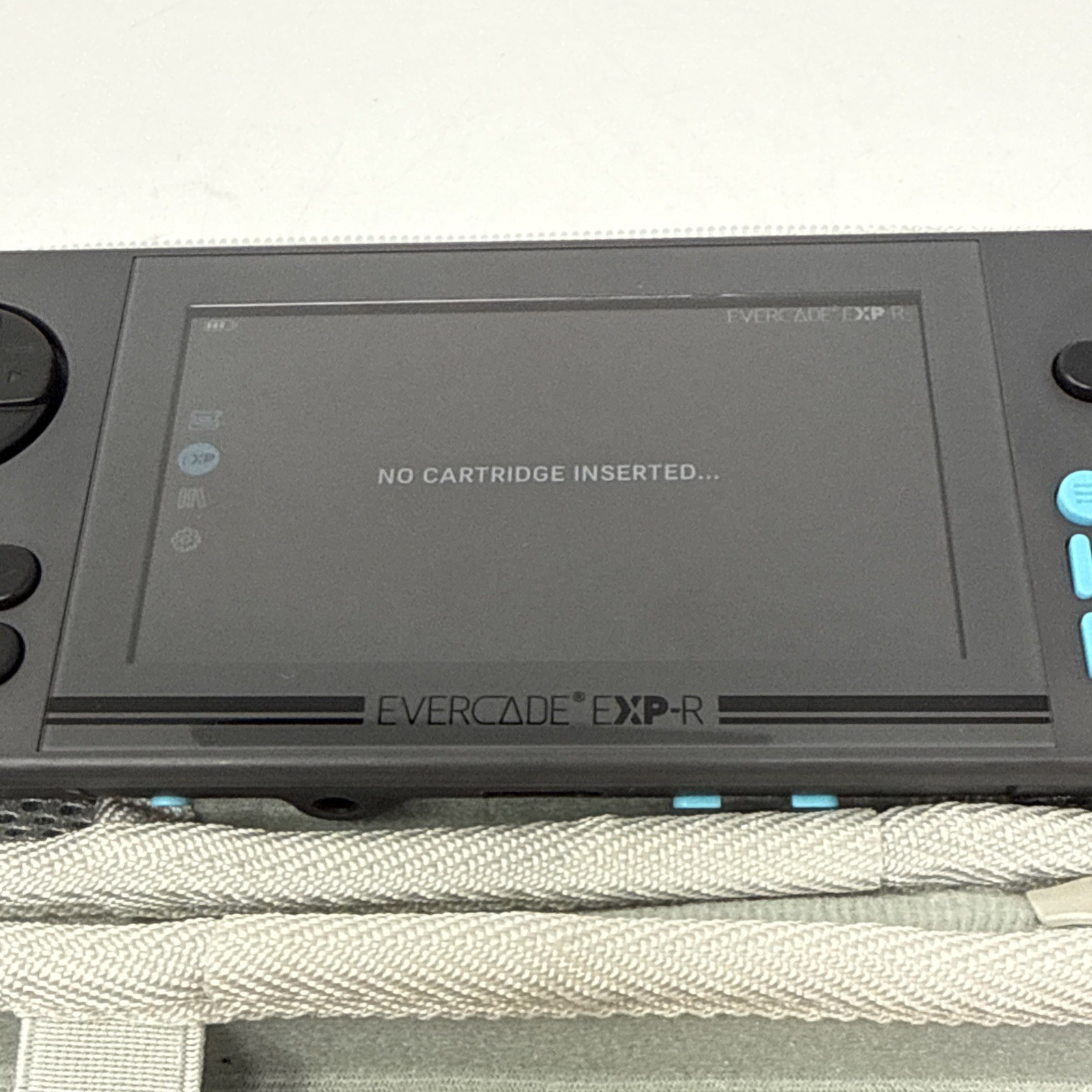 Blaze Evercade EXP Handheld Console – Gray + Case + USB-C – Tested Working