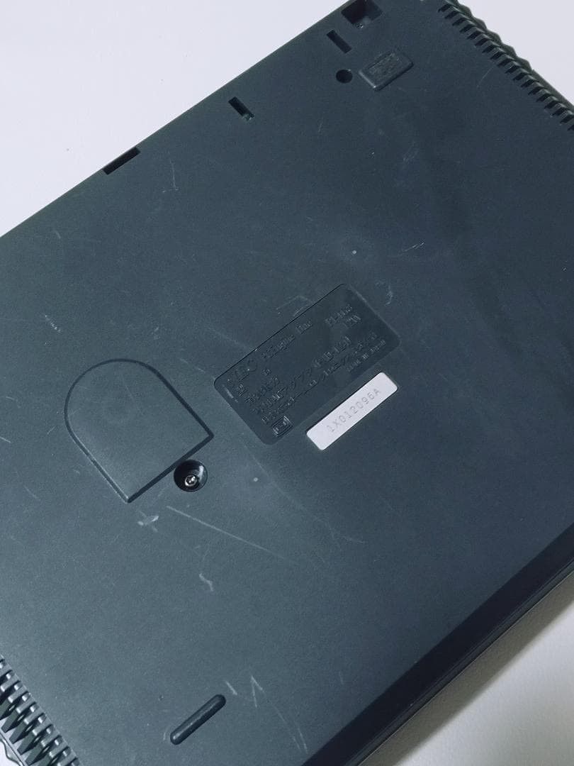 NEC PC Engine Duo PI-TG8 Console Tested HuCARD OK Multitap Controllers Japan
