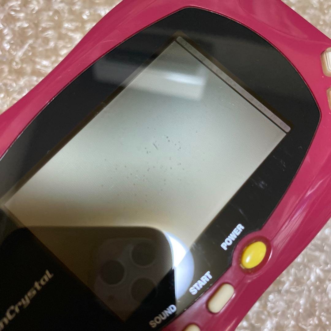 BANDAI Wonder Swan Crystal Wine Red Game Console Only