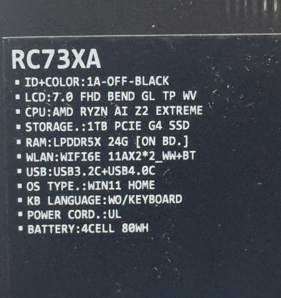 New ASUS ROG Xbox Ally X -120Hz Gaming Handheld – AMD Ryzen AI 1TB SHIPS FAST