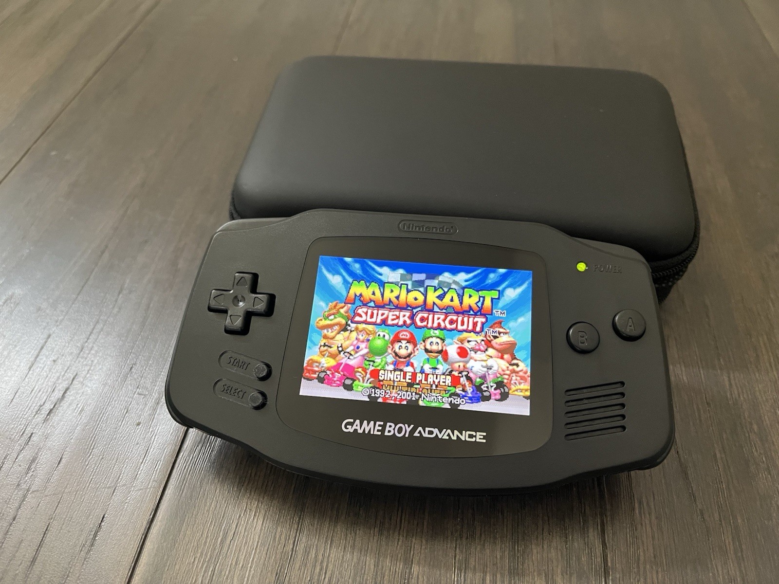 Nintendo Gameboy Advance GBA Funnyplaying Backlight M2 3.0 Inch IPS – All Black