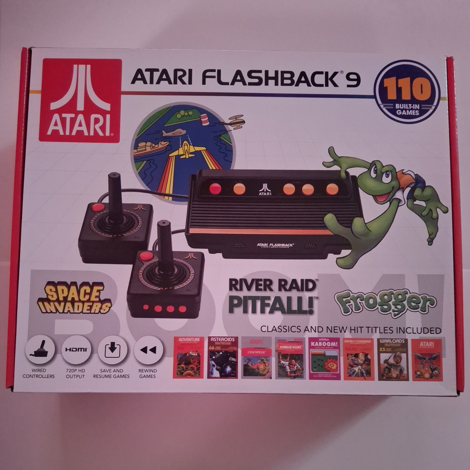 Atari Flashback 9 HDMI Retro Console Built-in 110 games Brand New