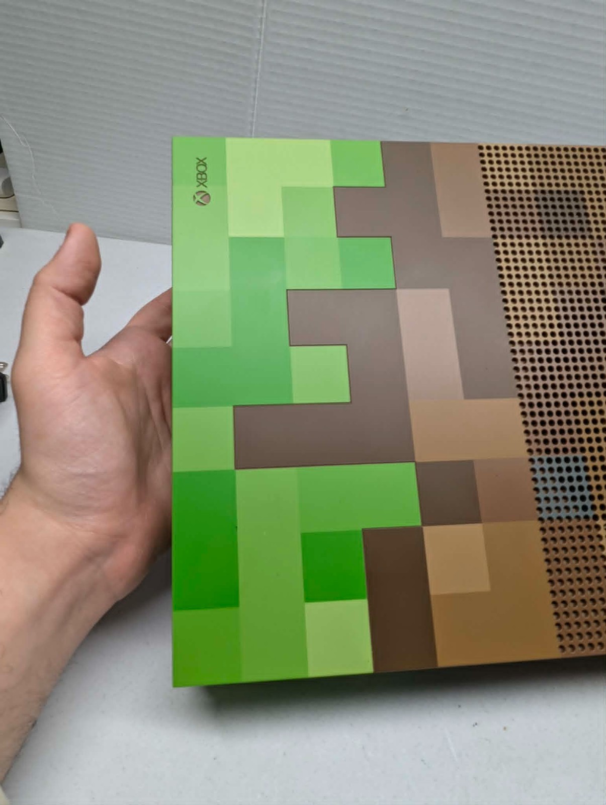Minecraft Xbox One Limited Edition With Controller And Cables FULLY WORKING