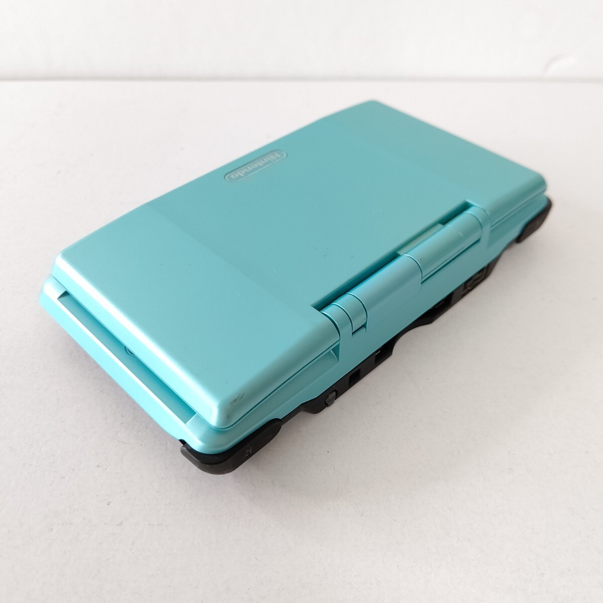 Nintendo DS Turquoise Blue Handheld Console with Charger & Touch Pen