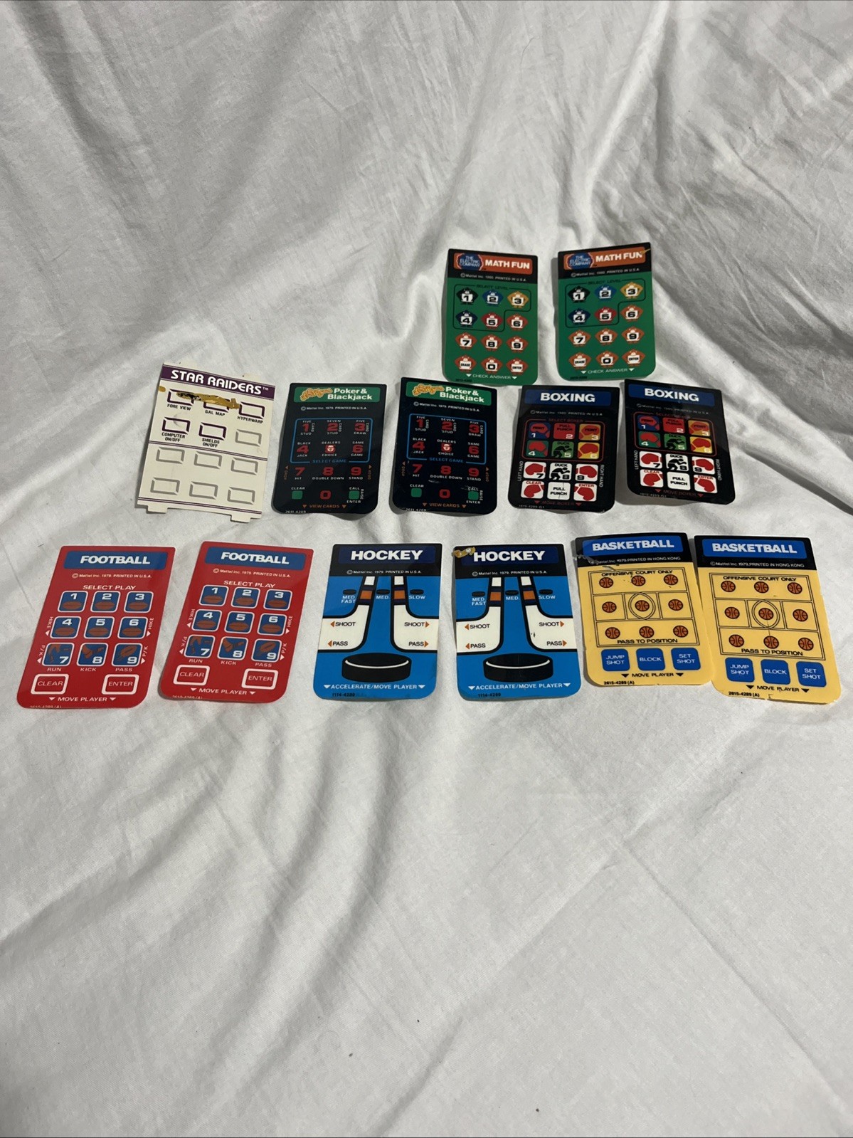 Intellivision Game System Console W/ Games and Manuals Untested