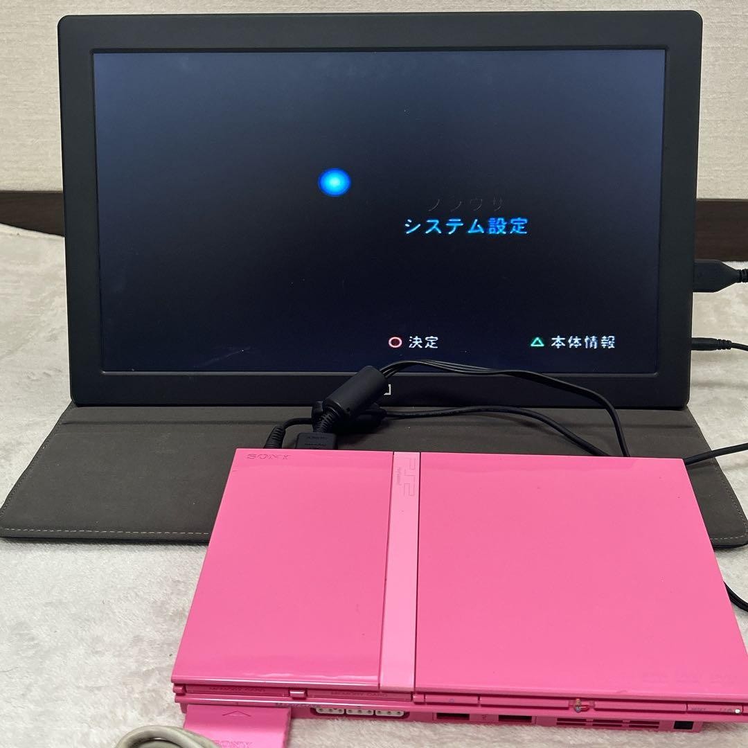 Sony Playstation 2 PS2 Slim Console Pink SCPH-77000 PK