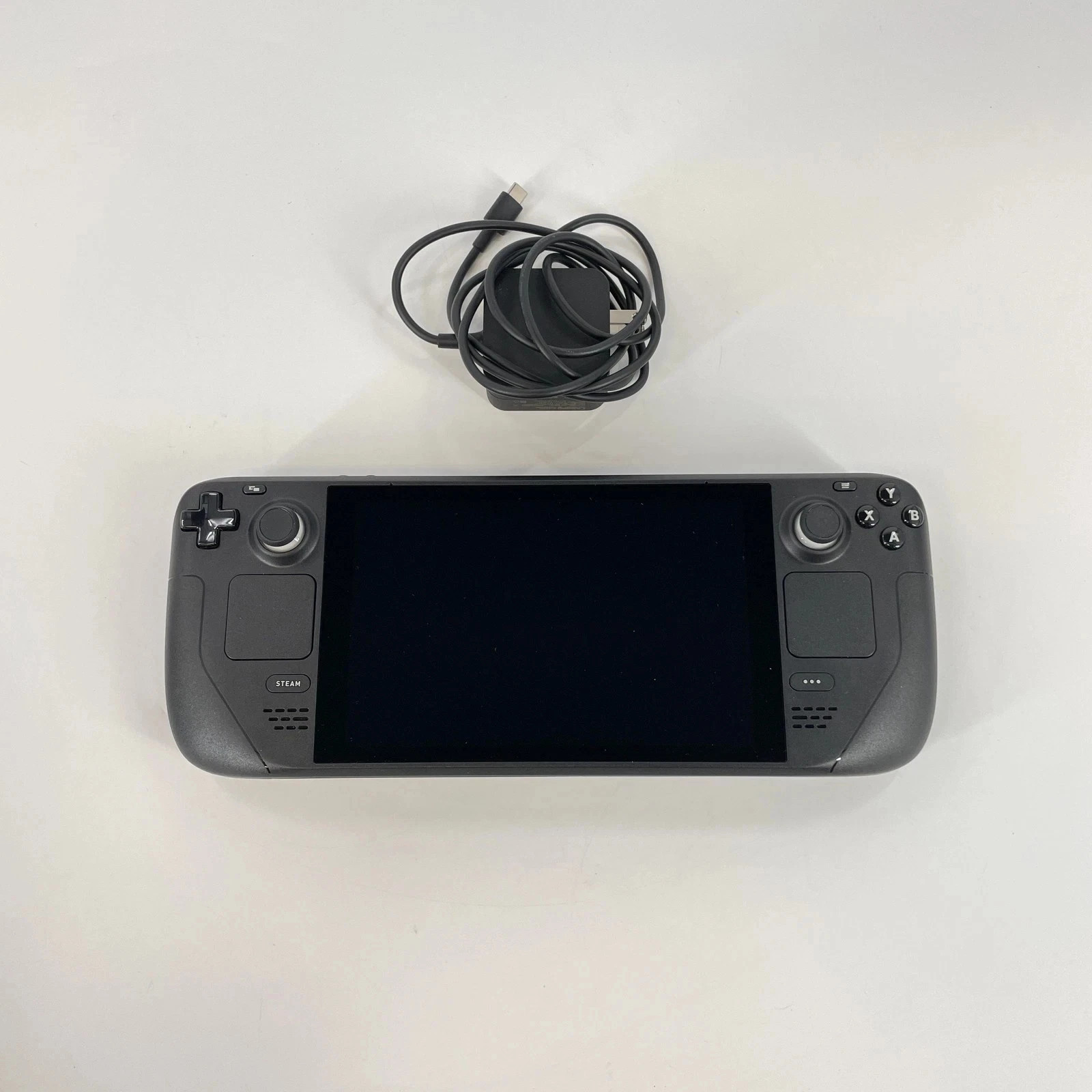 Valve Steam Deck Handheld Console Black 512GB w/ Charger – Very Good Condition