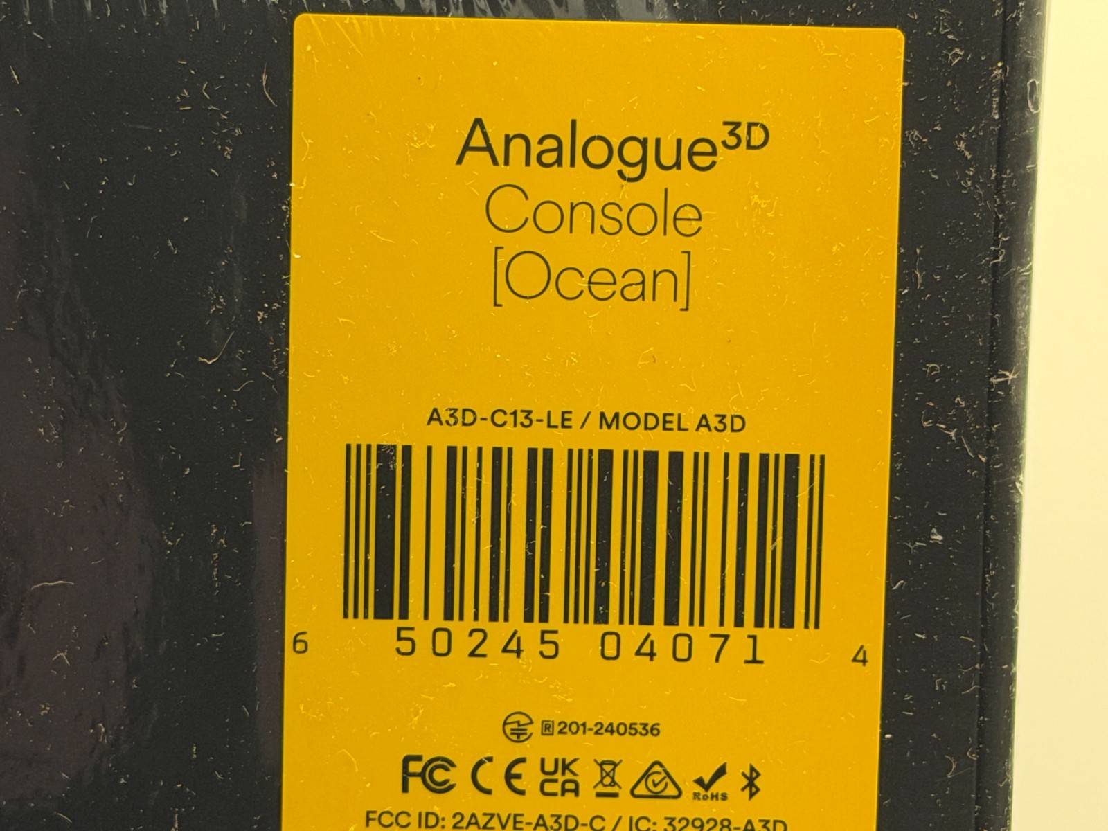 Analogue 3D Console Prototype [Ocean] Nintendo 64, N64, NEW / IN-HAND LIMITED ED
