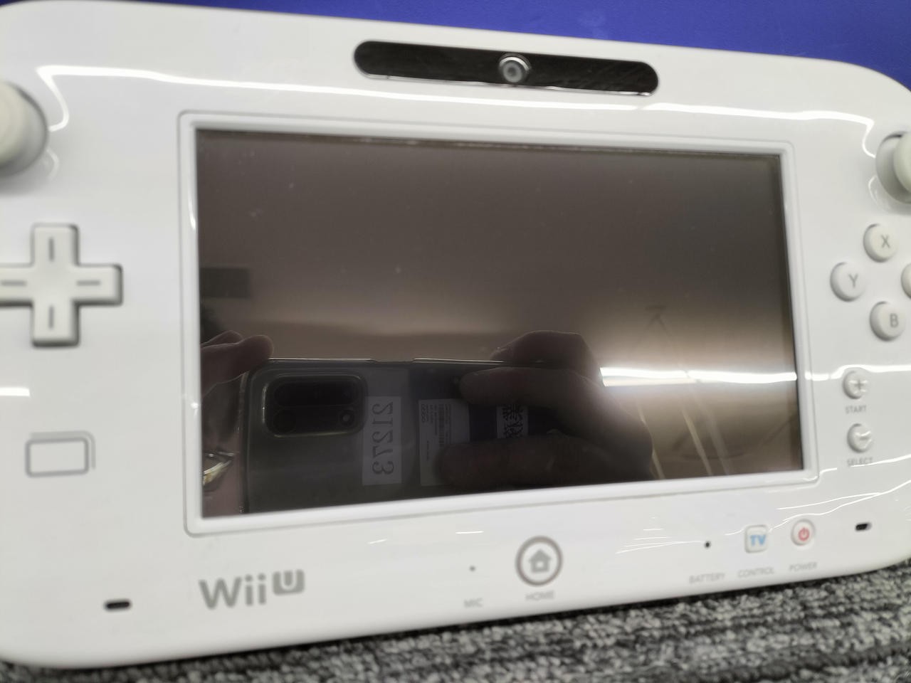 Power cable insulation damaged WIIU main unit Model WUP 001 NINTENDO