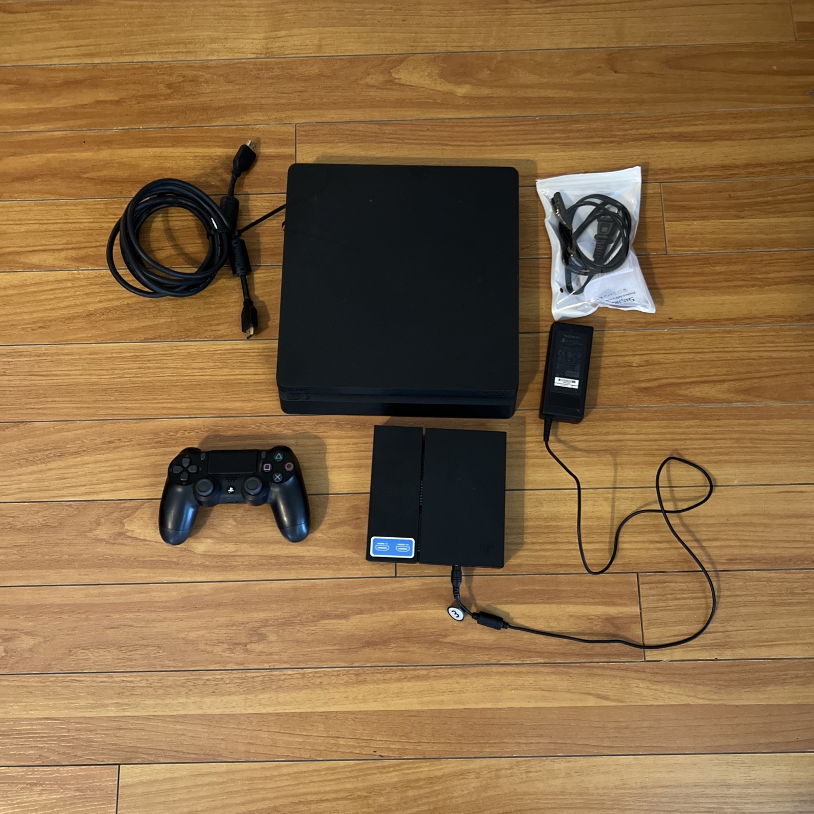 Sony PlayStation 4 Black Console with Controller Wi-Fi Blu-Ray HDMI USB 1 TB