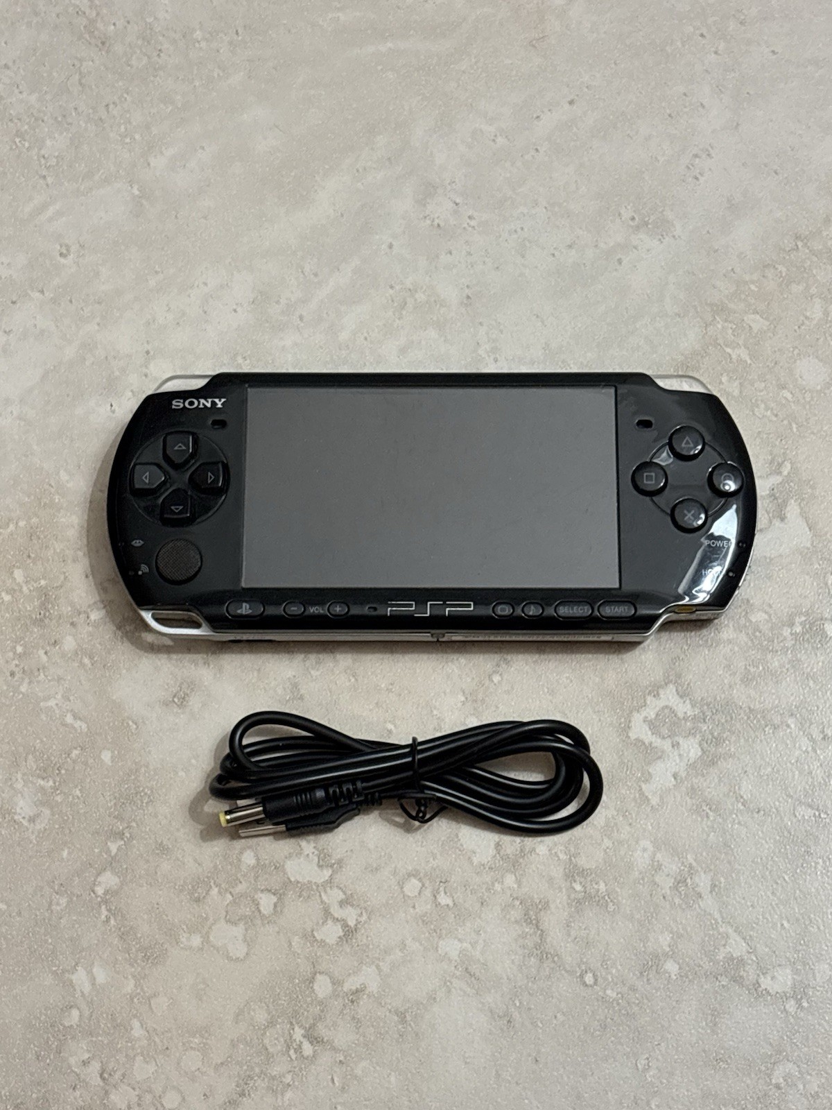 BLACK Sony PSP 3000 System w/ Charger, Battery, Bundle Import