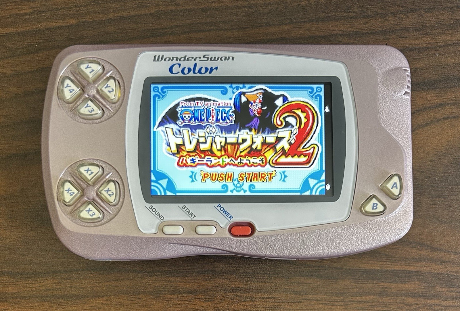 pearl pink Bandai Wonderswan Color WSC w/ Backlit IPS Screen- FAST SHIPPING