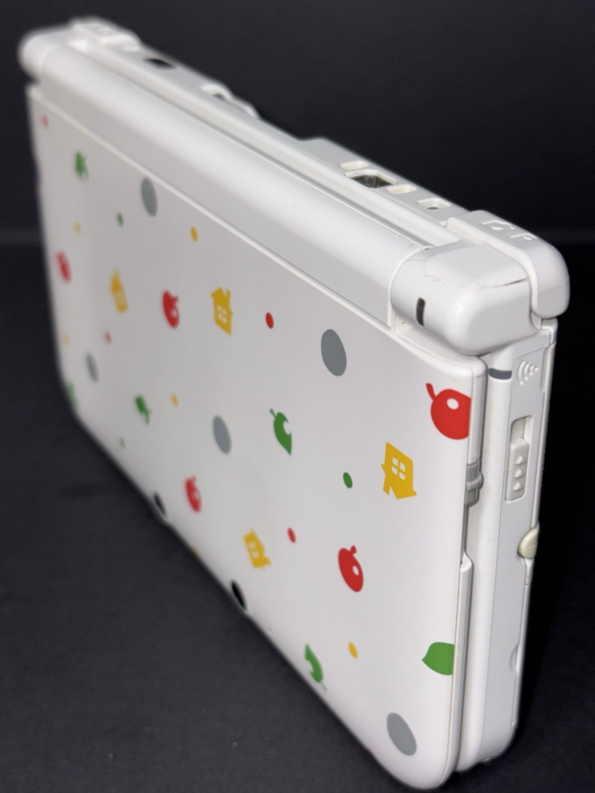 READ US Nintendo 3DS XL Animal Crossing Handheld – Charger & Stylus WORKING