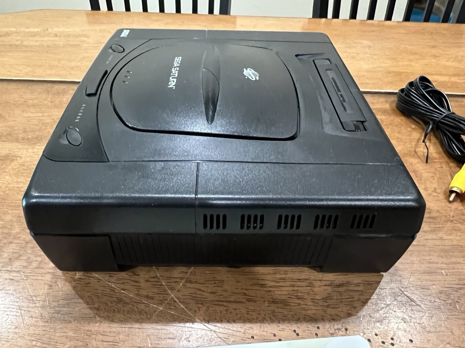 SEGA Saturn Home Console Black with OEM Controller & Virtual Cop
