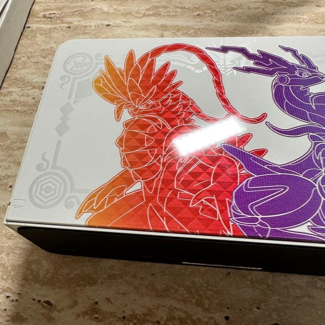 Nintendo Switch Model Scarlet & Violet Limited Edition Complete in Box Near 6464