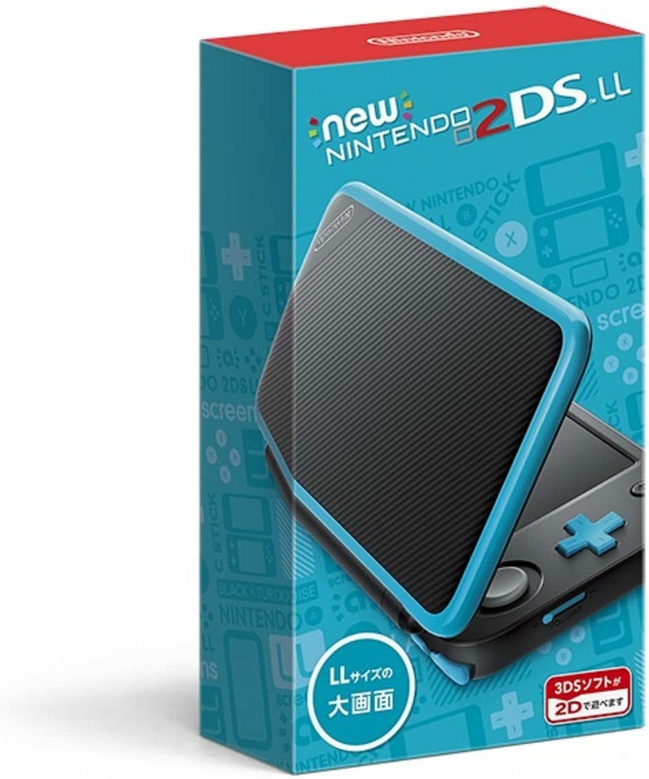 New Nintendo 2DS LL Black × Turquoise NJE105912550 Region code JP