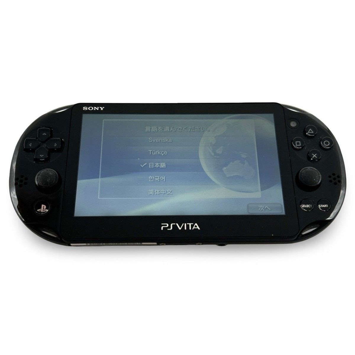 PS Vita PCH 2000 Black 8GB Memory Card Included SONY Console Tested