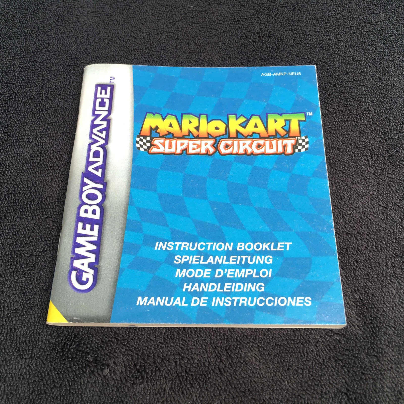Nintendo Game Boy Advance Mario Kart Super Circuit EUR Excellent Condition