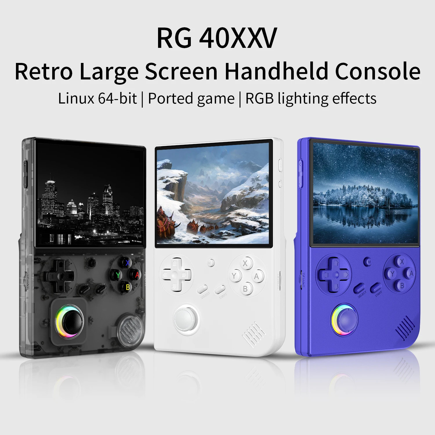 ANBERNIC RG40XXV & RG35XX Plus Retro Handheld Console – 640×480 IPS