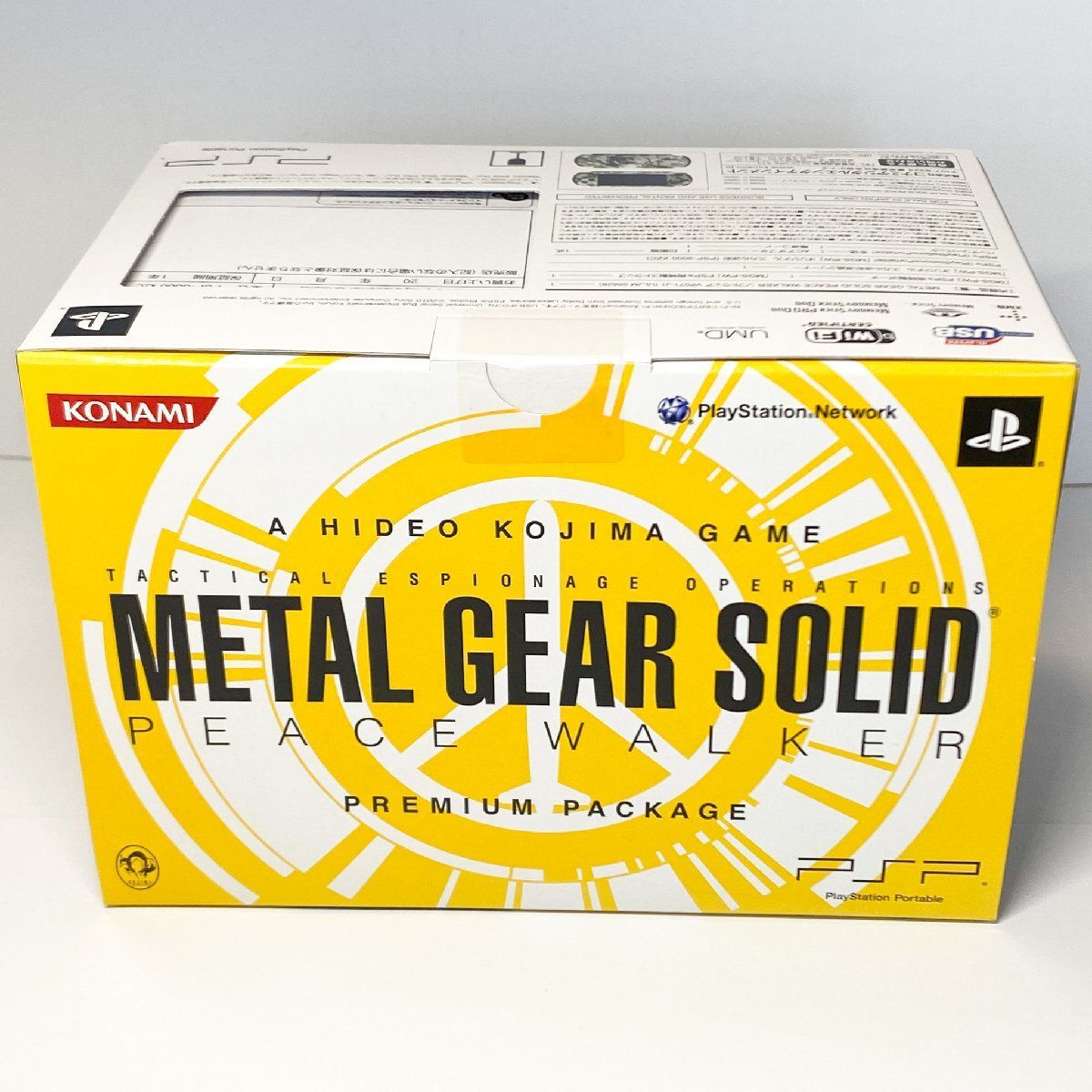 NEW PSP Metal Gear Solid Peace Walker MGS SEALED Premium Package Hideo Kojima