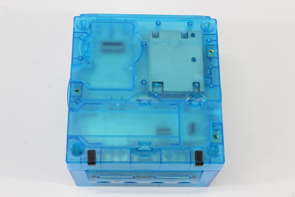 Nintendo Gamecube Clear Ice Blue Console Controller AC AV MemoryCard NTSC-U/C US