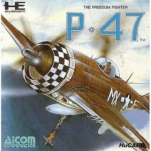 PC Engine Hu card software P-47