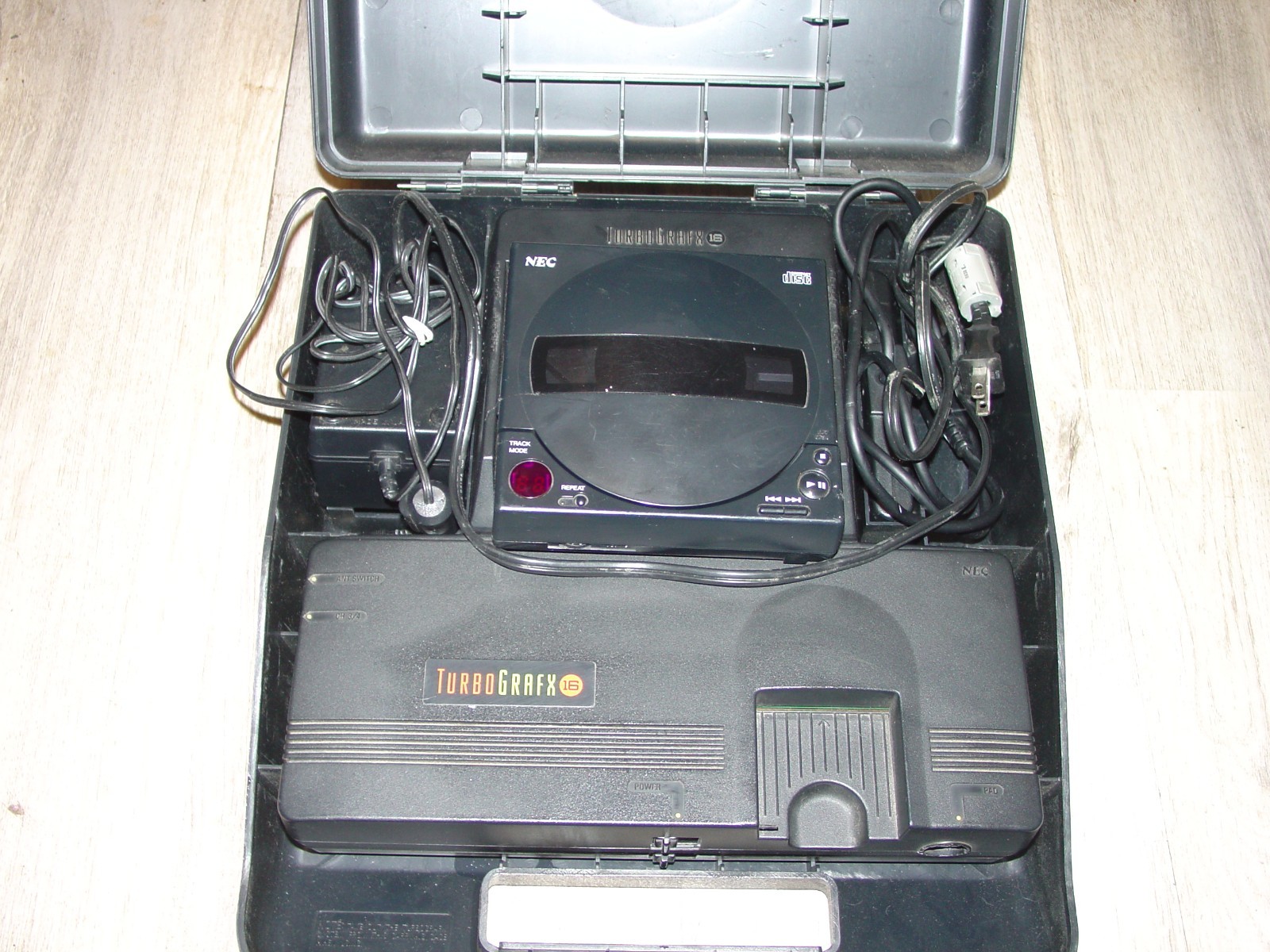 TurboGrafx-CD/TurboDuo Launch Edition Black Console