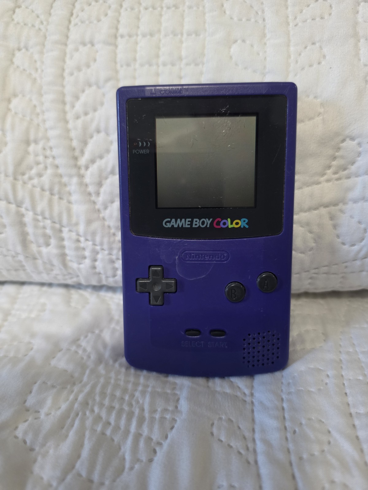 Nintendo Game Boy Color Grape CGB-001 Tested/Working! Gameboy Vtg Retro