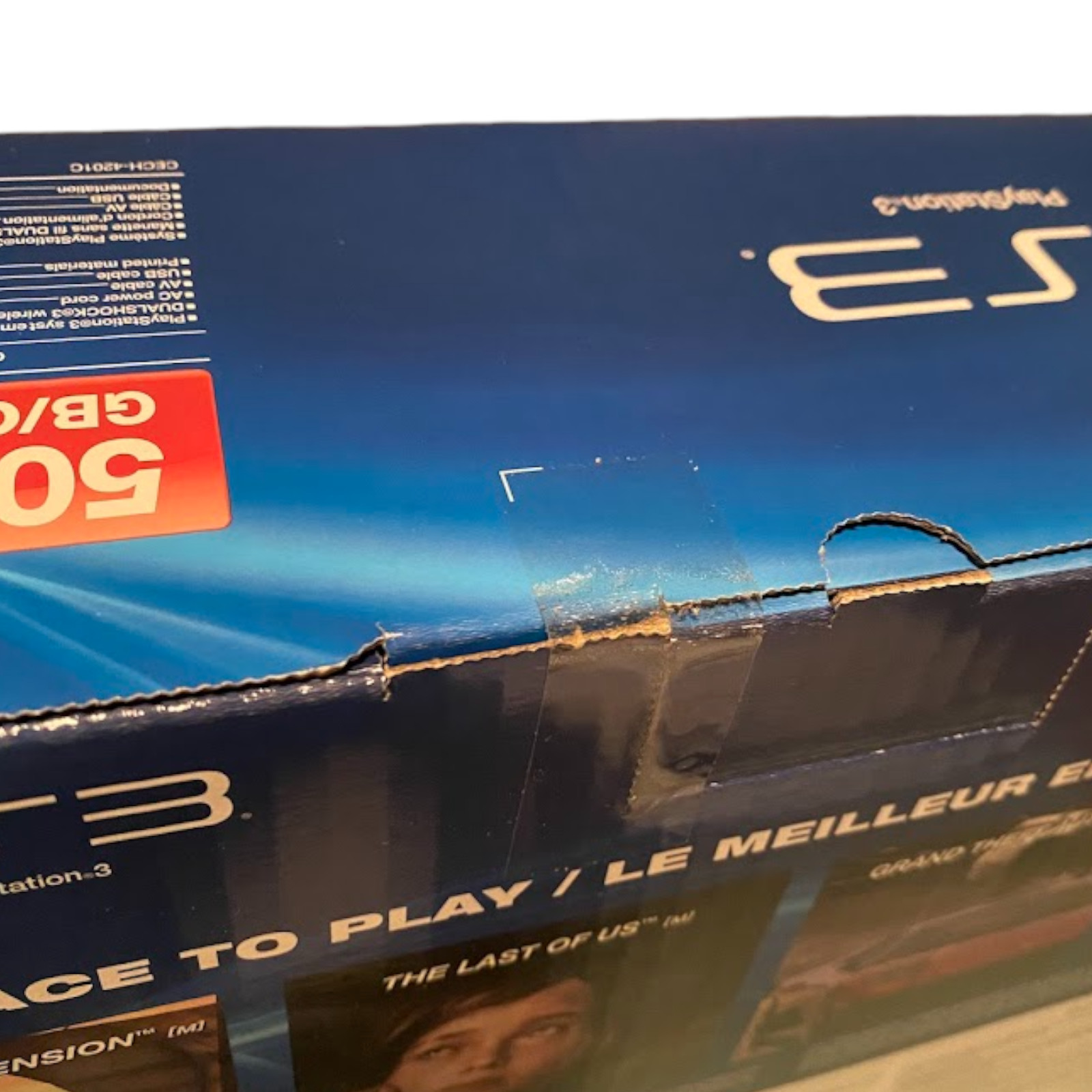 Play Station 3 500gb Console Brand New Sealed CECH-4201C PS3